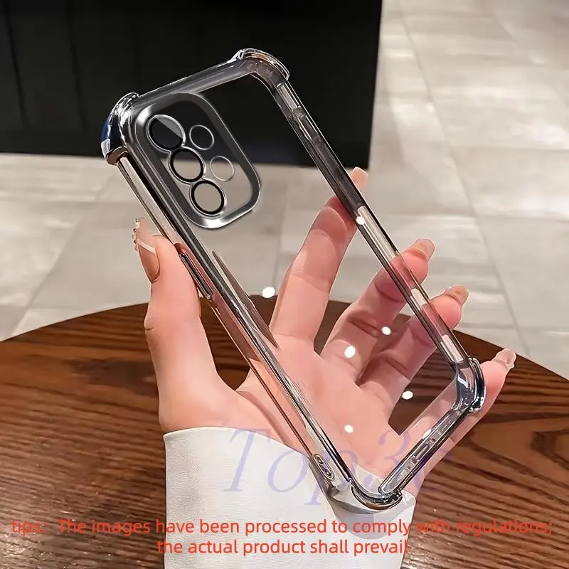 Transparent Protective Smartphone Case Shockproof with Corner Protection Suitable for Samsung A13 4G/A53/A23/A33/A73 5G/A32 5G/A52/A52S Cover Transparent Shockproof Shell