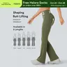 Halara UltraSculpt™ High Waisted Scrunch Butt Lifting Tummy Control Pocket Shaping Yoga Bootcut Leggings