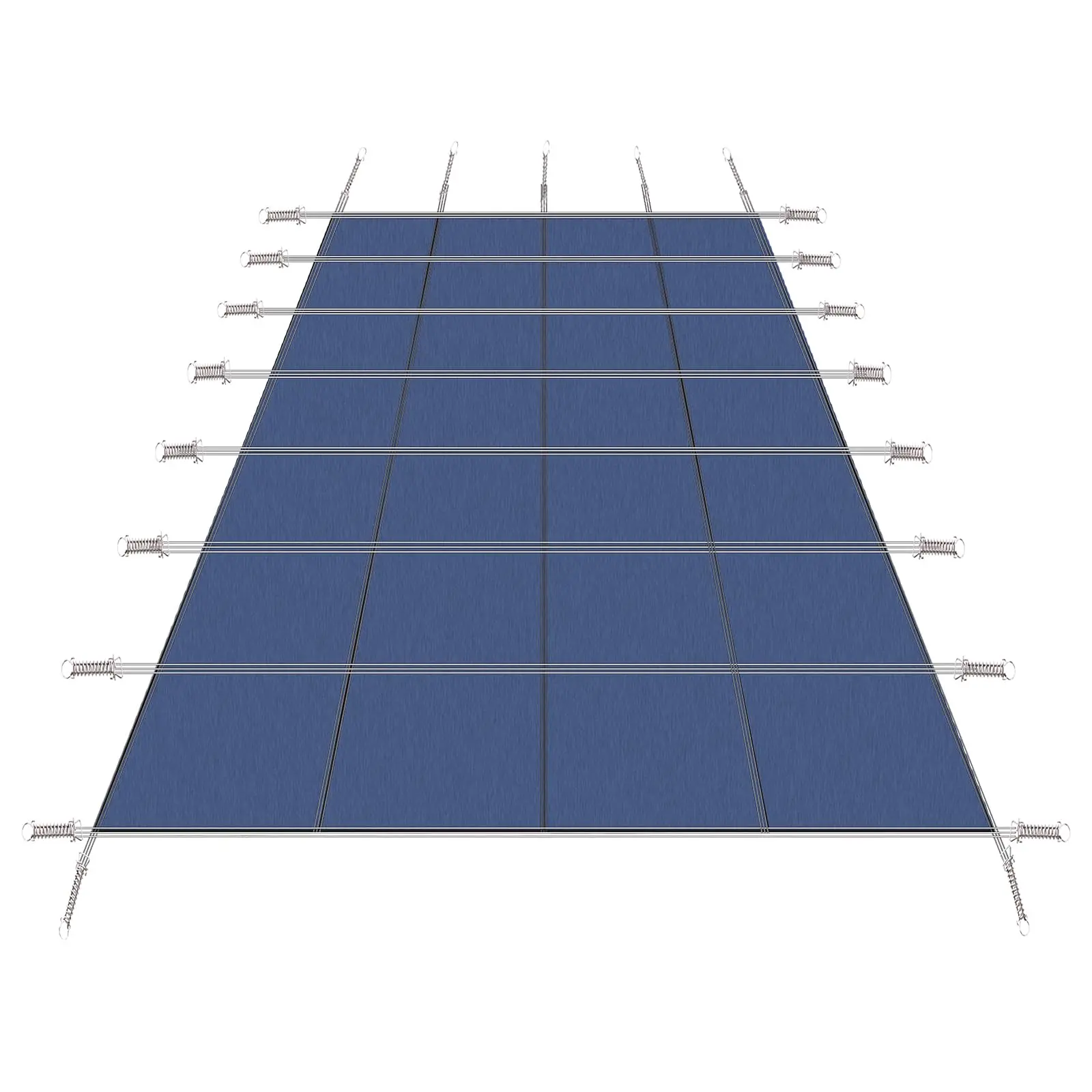 Garvee Safety Pool Covers for In Ground Pools,18 x 34 ft Rectangle Safety Swimming Pool Cover,Mesh Durable Pool Cover for Inground Pools with Installation Tools, Blue