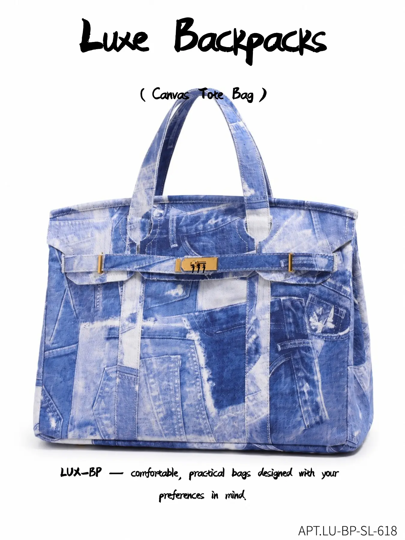 2026 New Solid Color Canvas Tote Bag, High-Quality Durable Design, Women's Handbag Shoulder Bag, Large Capacity Daily Commute Fashion Casual