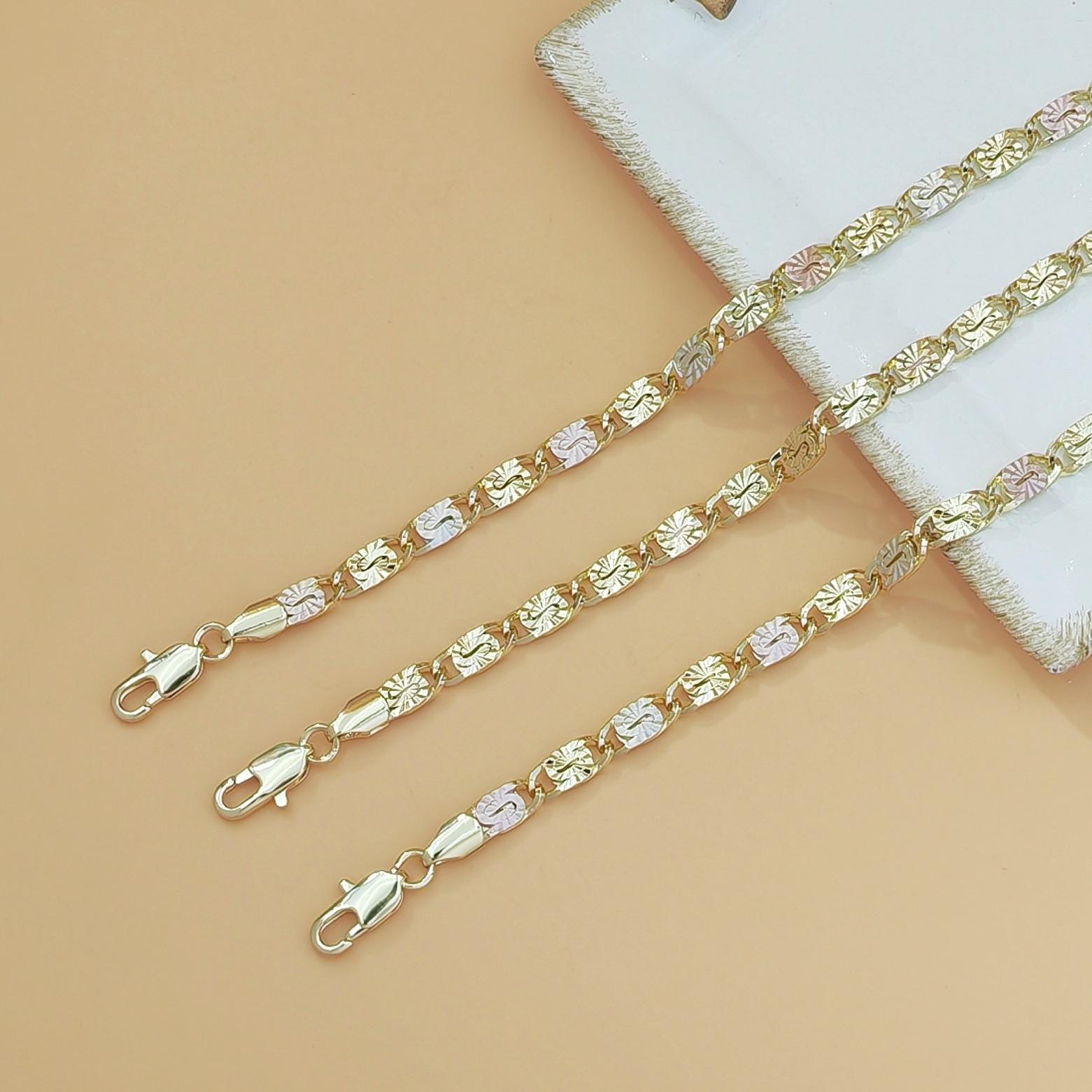 Unisex Hip Hop Bracelet Punk Spliced Style Cross-Border European American Design Versatile Ins Inspired Fashion Accessory Punk Jewelry stainless steel