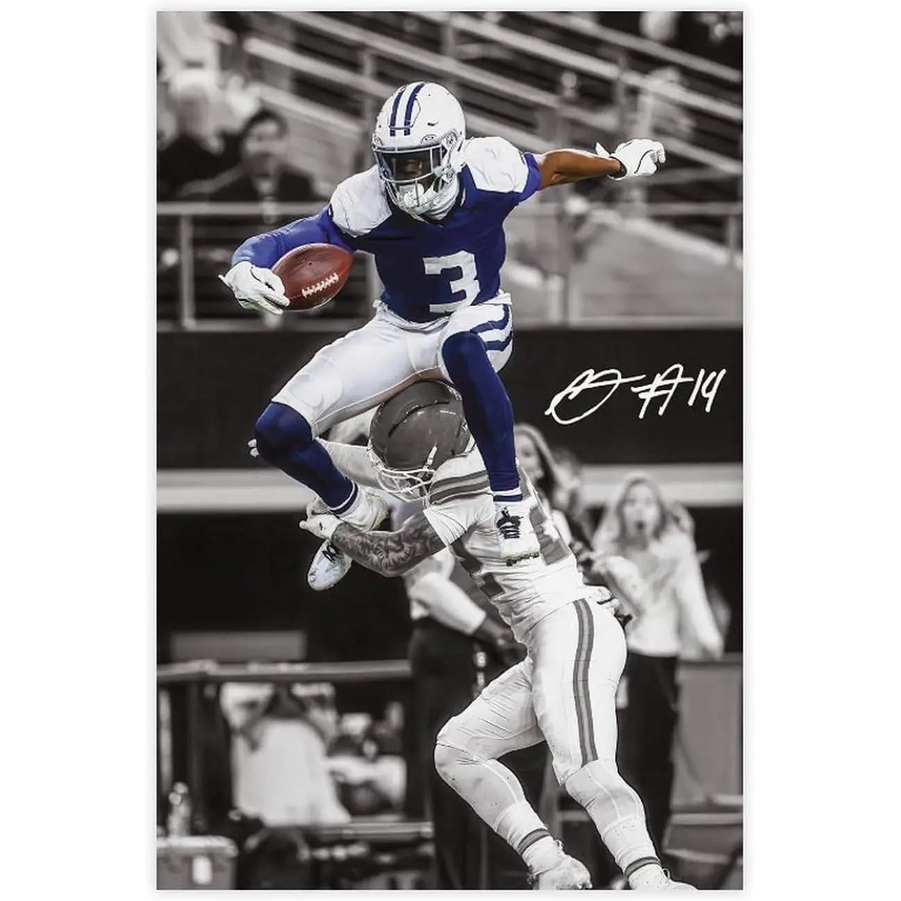 George Pickens 5 Canvas Poster |   for Living Room, Bedroom, Dorm Decor Home Office Wall Art
