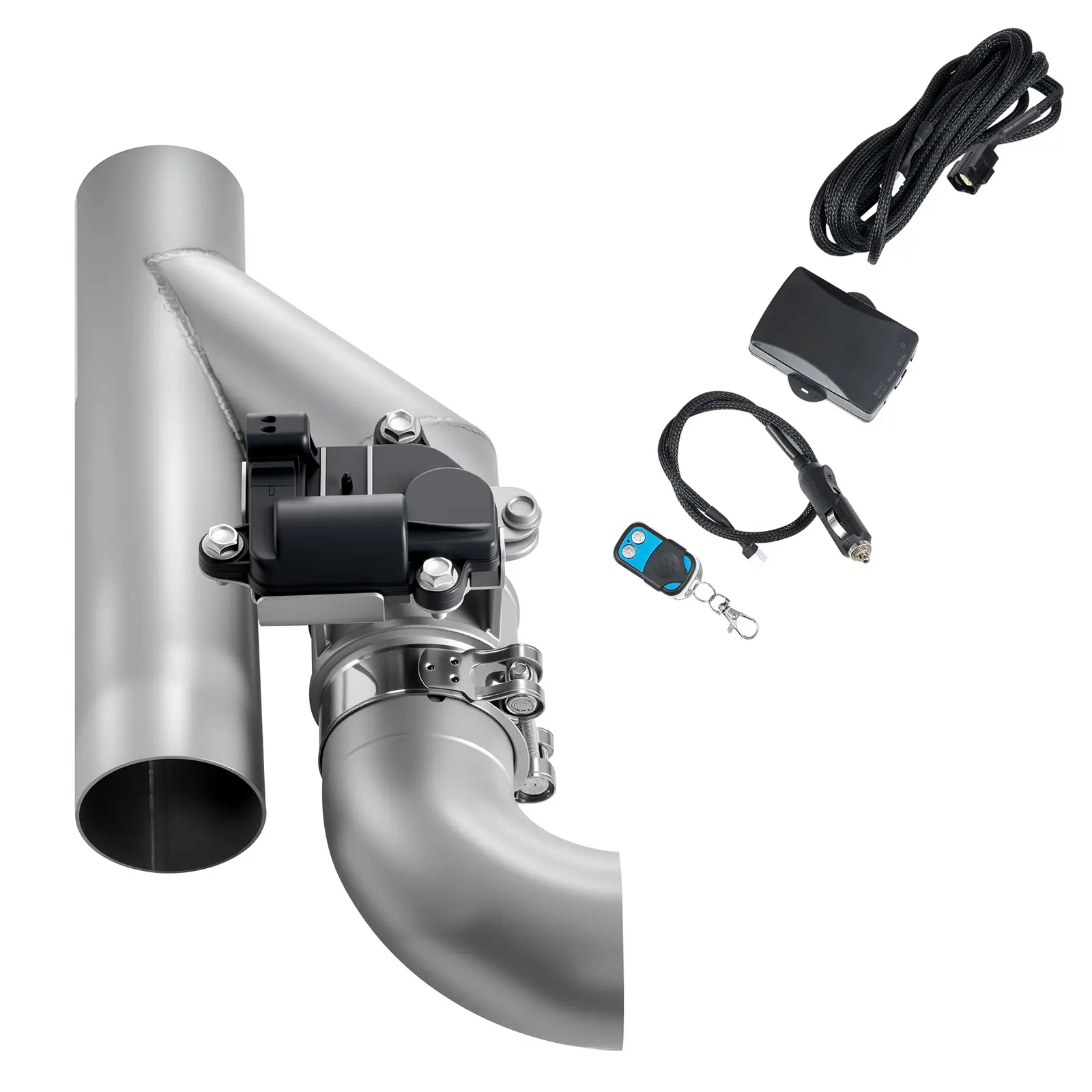 Electric Exhaust Cutout, Cut Out Valve, Stainless Steel (SUS304) Construction, Easy Installation