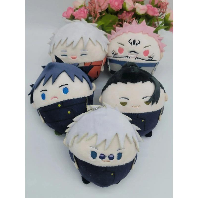 Anime Jujutsu Kaisen Push Doll Mahito Satoru Gojo Itadori Yuji Fushiguro Megumi Geto Suguru Nanami Kento Stuffed Toys