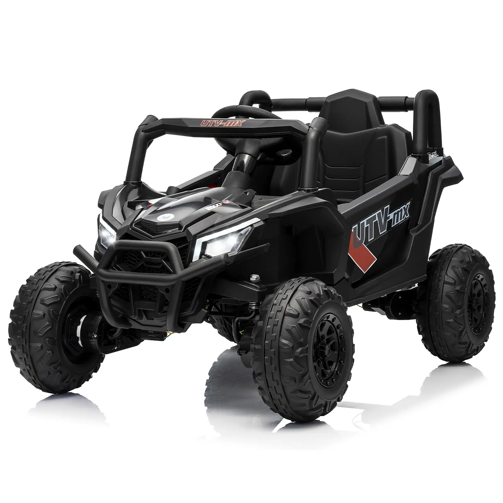 12V Ride on Toys, Electric Vehicle for Kids, Toddler Ride on Truck SUV with Parental Remote Control, 4 Wheels, Music, 66 LBS Capacity for Boys and Girls