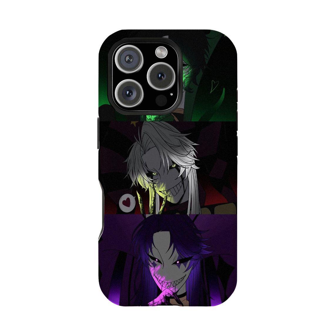 Freak Circus Double-layer durable phone Cases For iPhone 17 16 15 14 13 12 Promax Pro Plus, hard shell protection ,Unique design,best Gift