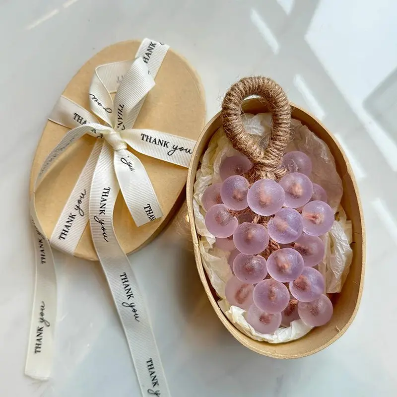 Simulated Crystal Grape Shaped Soap Handmade Long Lasting Fragrance Daily Wash Gift