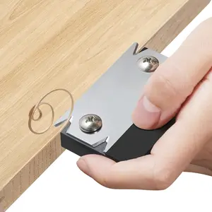 Mini Edge Banding Trimmer for Woodworking - Upgraded Stainless Steel Cutter for Veneer, PVC, ABS - Home Supplies Trimming Tool for Deburring, Chamfering