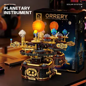 855pcs Solar System Model Blocks, Unisex Toy for Kids Aged 6+, Gift Box Set, Easy Assembly, Perfect for Holidays and Birthdays