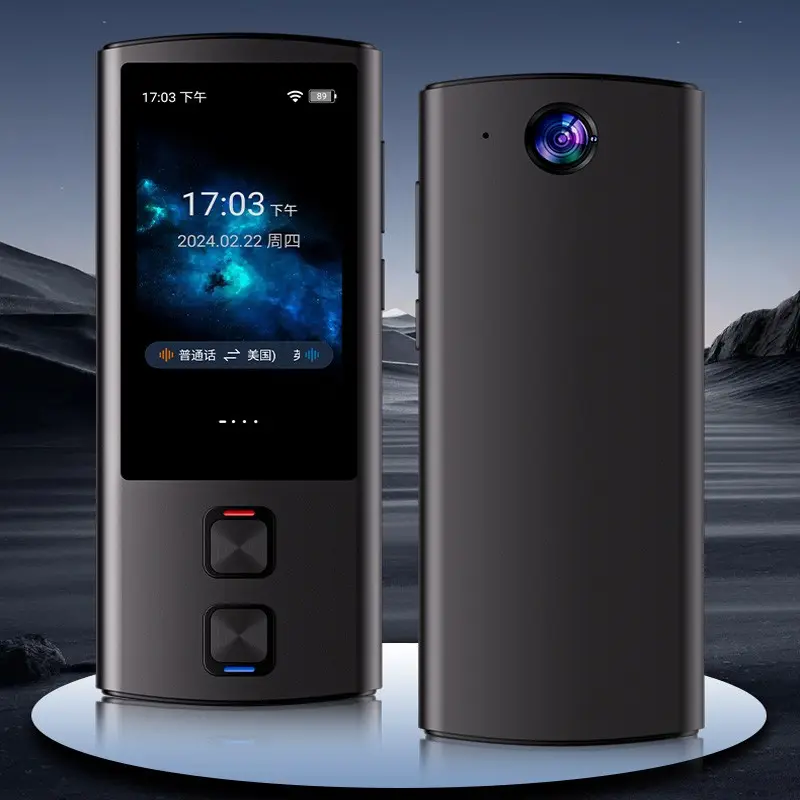 Portable Mini Ai Language Translator Device, Supports 150+ Languages, Real-Time Voice & Image Translation, Ideal for Travel, Business, Learning