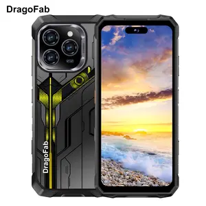 Dragofab-Titan X Rugged 4g Smartphone, 7500mah Battery, 8+128GB Storage, Octa Core, Android 14, Waterproof, Unlocked, 2 Sim Slots