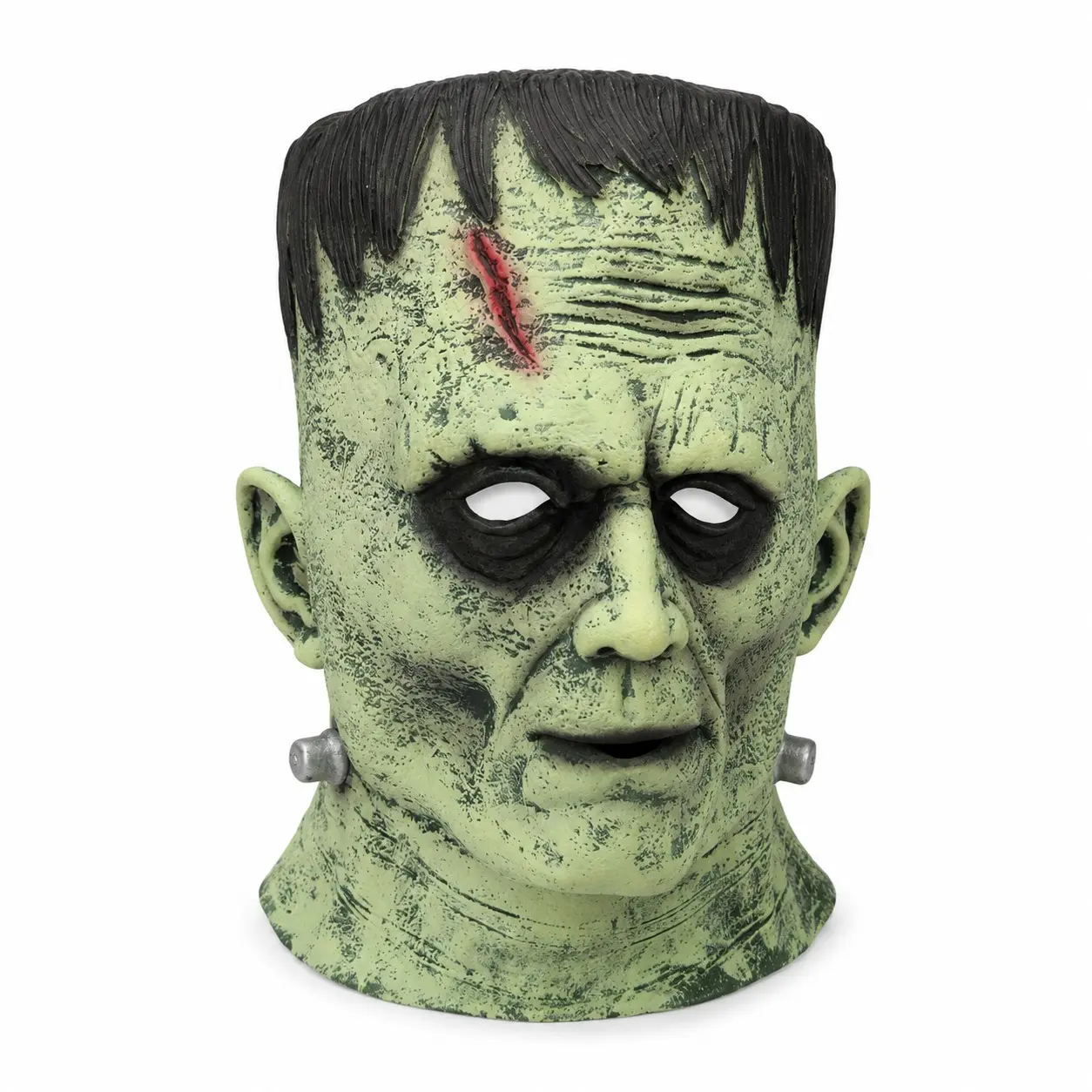 Halloween Monster Latex Full Head Mask, Realistic Mask, Scary Horror Costume Face Cover, Adult Cosplay Party Haunted House Props