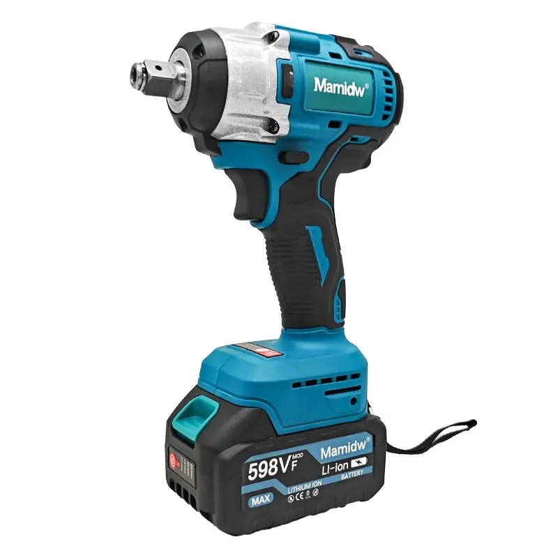 Mamidw 900N.M cordless impact wrench, Hardware Cordless electric wrench screwdriver, high torque car repair power tools, electric screwdriver bits (Tools Only) For Makita 18v Battery PIN