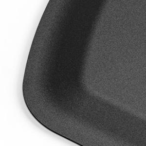 OmySalon Salon Mat for Hair Stylist Anti Fatigue, Thick Barber Chair Mats with Round Cutout Hair Salon Mats for Hairdresser Standing, Barbershop Beauty Spa Hairdressing Equipment