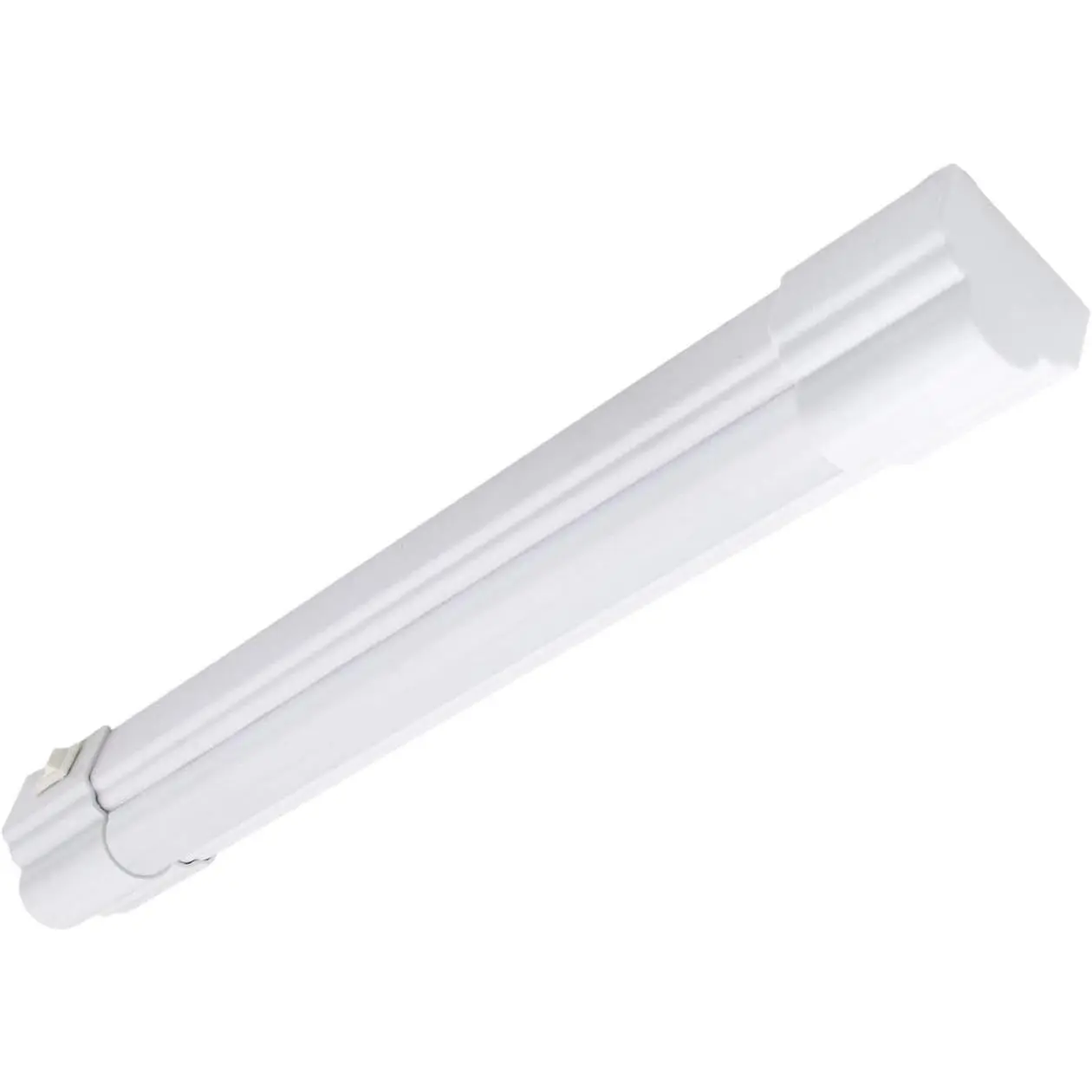 12 inch LED Under Cabinet Light - 600 Lumens Warm White 3000K, Undermount Lighting Fixture for Kitchen, Closet, and Bedroom, On/Off Switch, Plug in