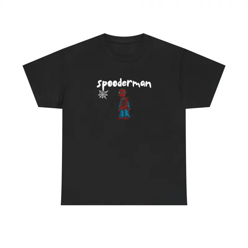 SpooderMan Tee Graphic T Shirt Unisex Tee Comic Book Hero Shirt Superhero Fan Gift Breathable Soft Funny Meme Design For Men Women For Him Her Gift zendaya spiderman tshirt
