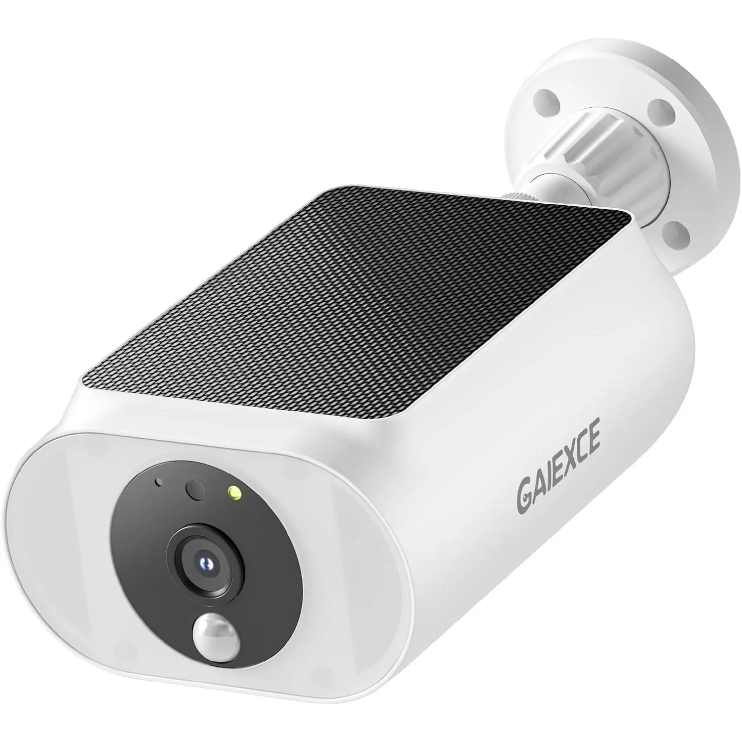 Solar Camera, Wireless Outdoor, 2K with Integrated Solar Panel, 2.4/5 GHz Wi-Fi, for Surveillance, Need SD Card(NOT Included) Cloud Storage is Optional(Need Charge)