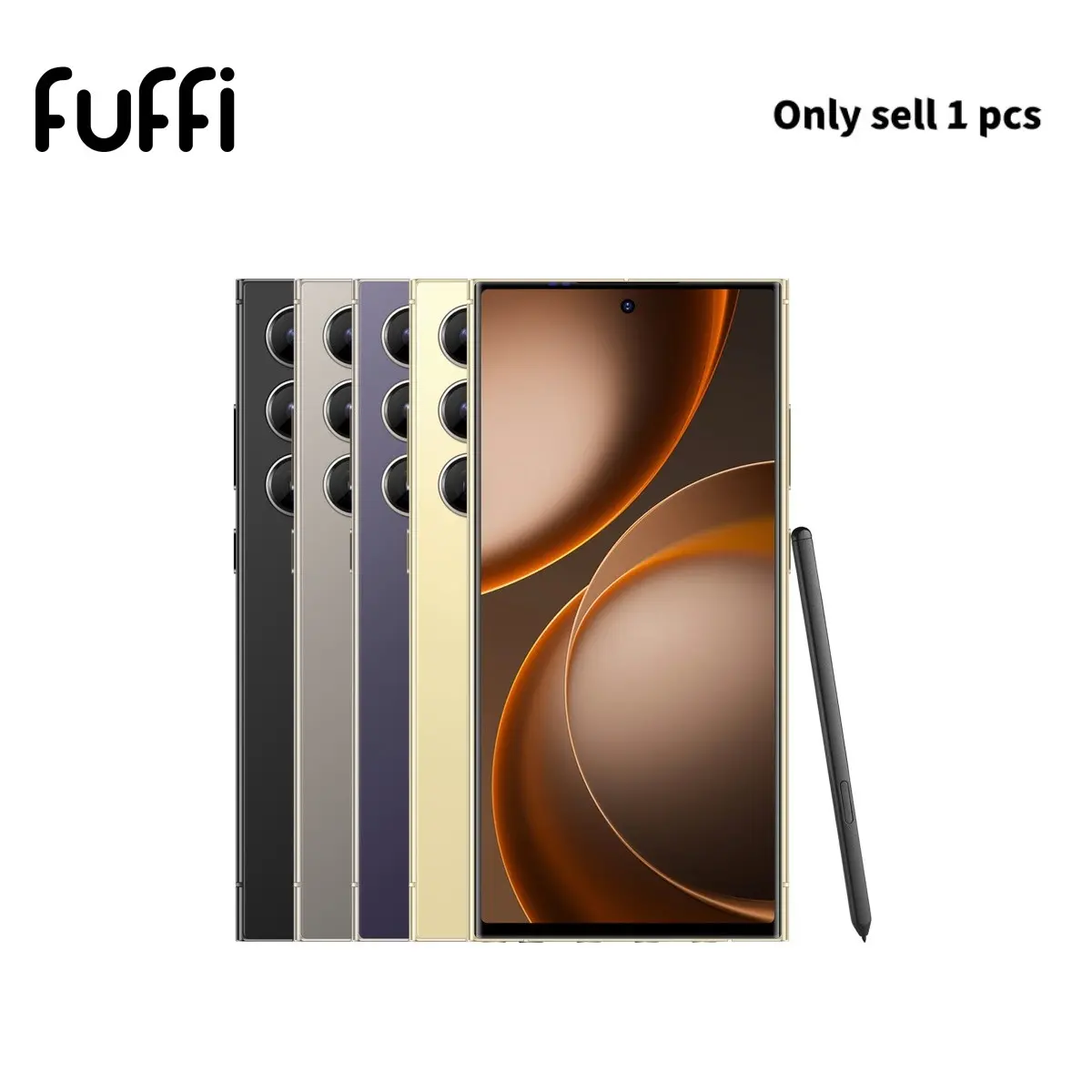 FUFFI 6.8-inch smartphone, 4G network, 6GB RAM, 64GB ROM, 8MP+20MP pixels, 4100mAh battery, dual card dual standby, GPS, Eight core processor, Android 12.0, with stylus function, metal frame