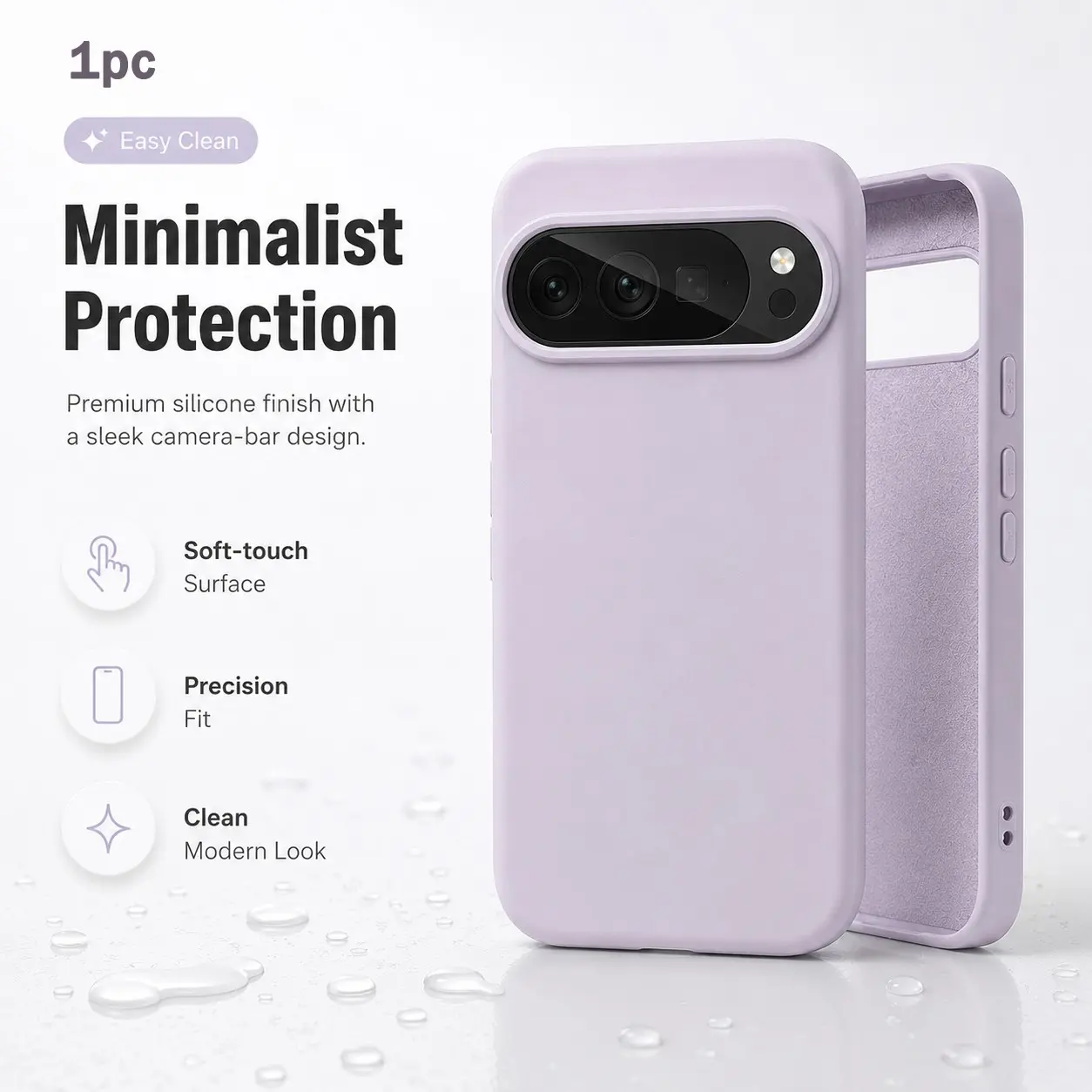 Popular Shockproof Soft Phone Case Compatible With Google Pixel 10 9 8 7 6 Pro XL Microfiber Lining Cover Compatible With 8a 7a 6a Antique Solid Color Cases Explosion Trend Durable Phone Covers