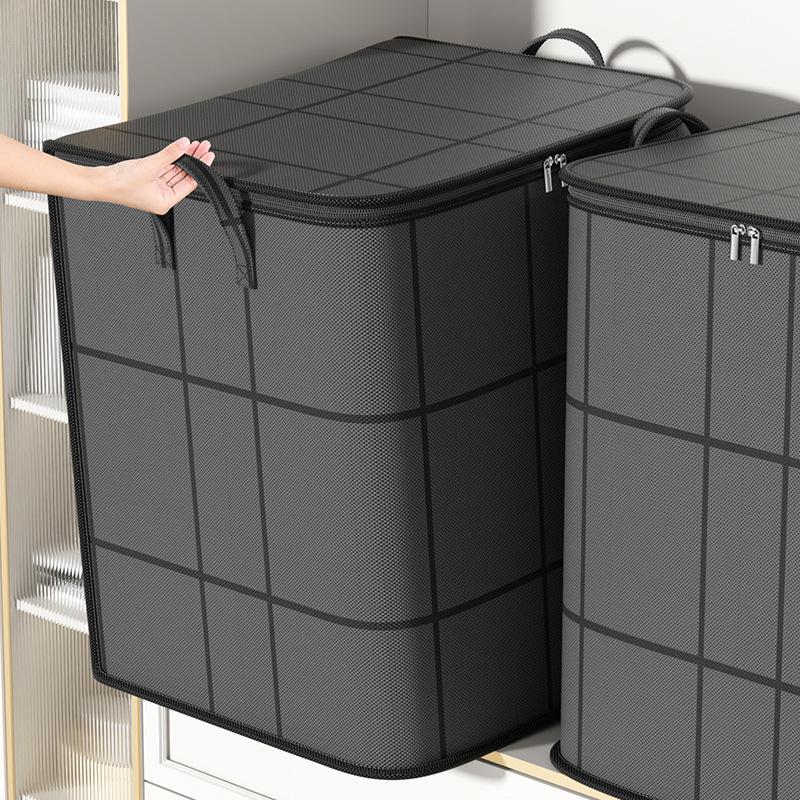 Large-Capacity Foldable Storage Bags for Clothes and Quilts - Durable and Dustproof, for Home, Dorm and Seasonal Storage