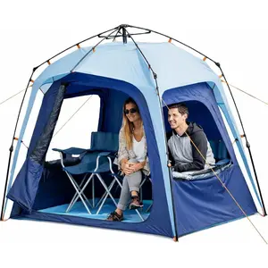 Pop-Up All-Weather Sports Tent - Multipurpose Pod 270 View Multi-Person - Sports Mom and Dad Essentials