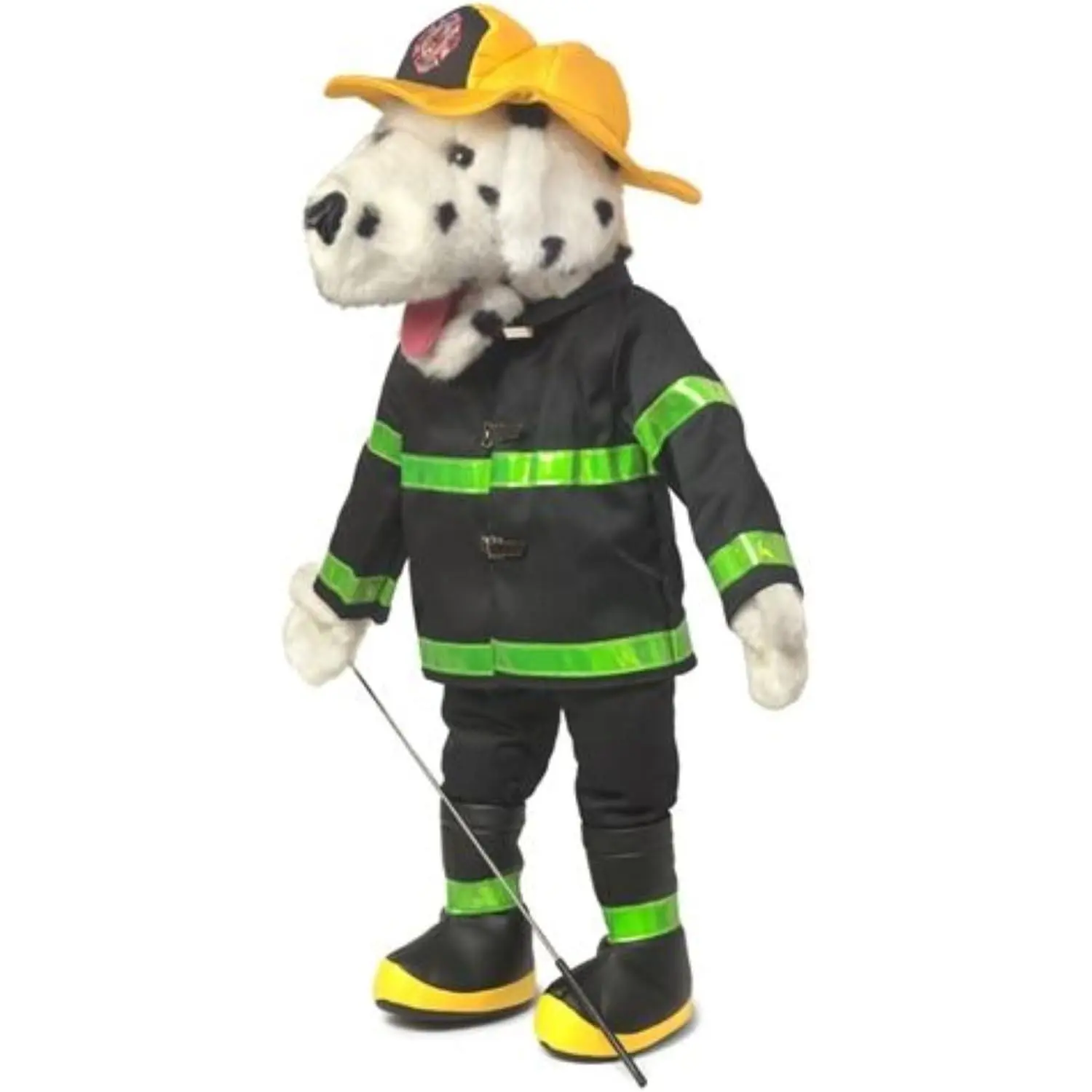 25" Dalmatian Firefigher, Firedog, Full Body, Ventriloquist Style, Animal Puppet