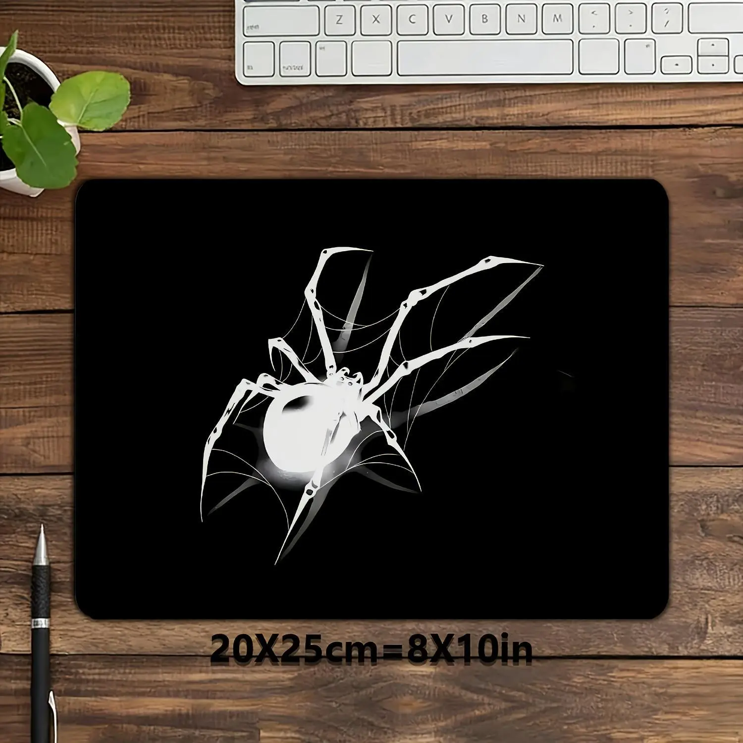 Anime Spider Mouse Pad Anti-Slip Rubber Base Wireless Mouse Pads for Desk, Computers, Laptop, Office Desk