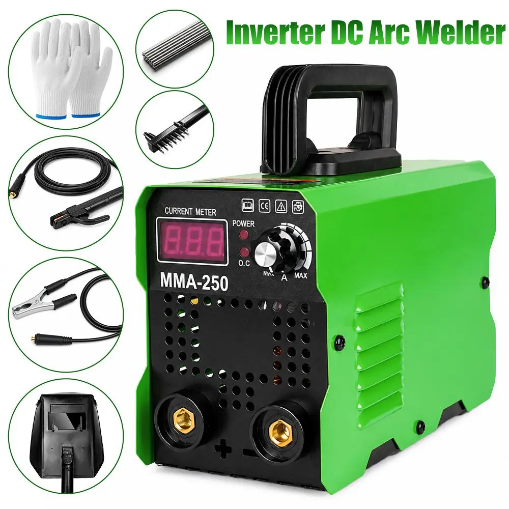 【BackToSchool】Power‑Efficient 110V Portable Lightweight DC Inverter Stick Welder, Full Digital Welding Kit with LCD Display, Smart Auto Current Matching, Beginner‑Friendly Arc Welding Equipment