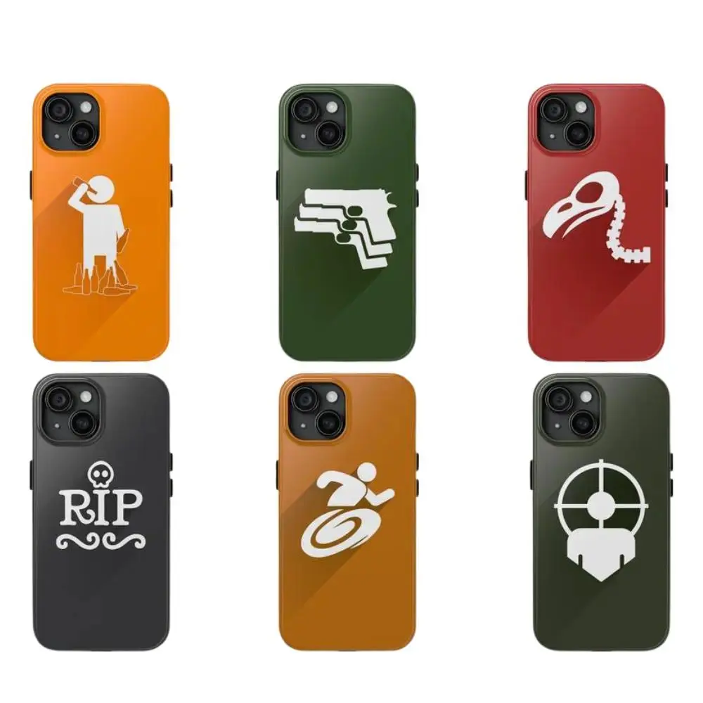 Extra Durable COD Zombie Black Ops 5 Two-In-One Phone Case Durable And Trendy Protection For iPhone17 16, 15, 14, 13, 12 Plus, Pro, Max, and Samsung S26-22 Perfect Birthday Gift for Friends