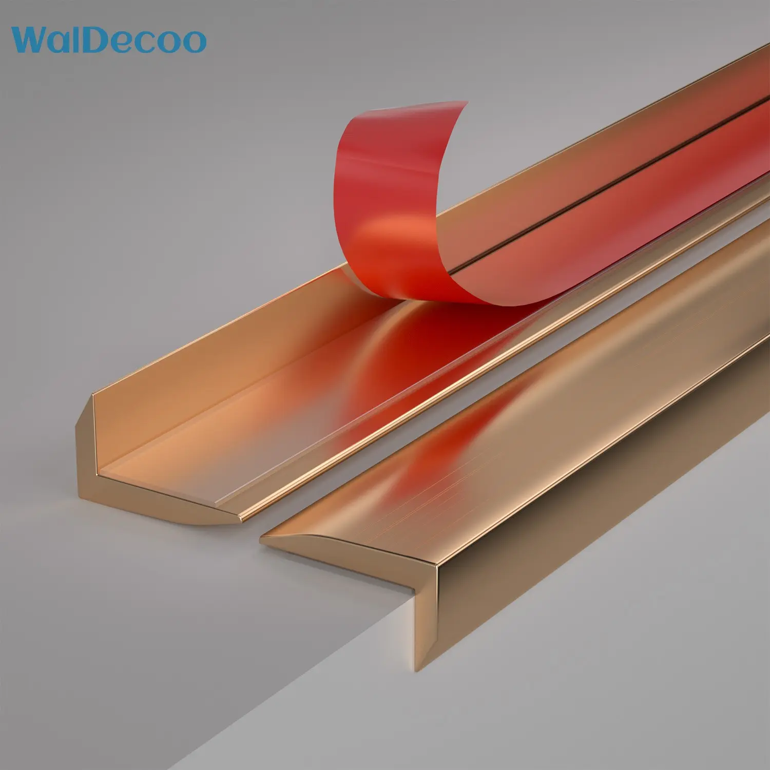 10 Sheets Metal L-shaped Protective Wall Corner Strip Right Angle Wrapping Edge Sticker For Home Interior Furniture Decoration