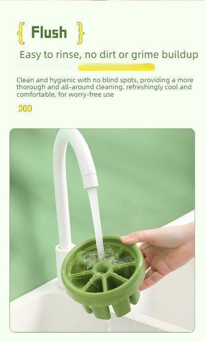 2PCS Food-grade popsicle mold with lid, suitable for home use, for making popsicles and frozen ice cubes. A handy tool for making your own ice cream.