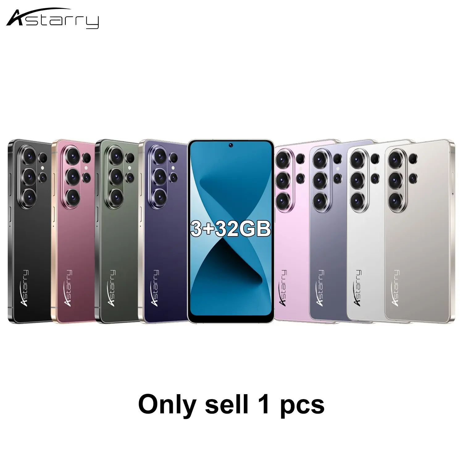 Astarry-26 Ultra 3GB+32GB storage space, 5+13MP HD pixels, 6.75-inch display, dual-card dual standby function, face recognition smartphone with touch pen, unlocked Android 12 version smartphone, Android Mobile Phone.