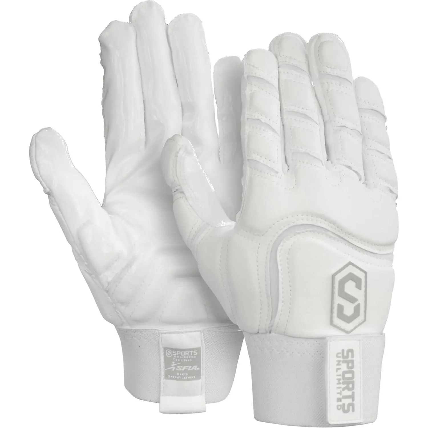 Sports Unlimited Football Lineman Gloves, Max Clash Apex Lineman Padded Football Gloves, Men's Football Lineman Gloves