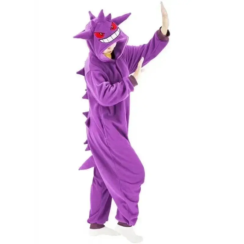 Snorlax Squirtle Psyduck Onesie Kigurumi Gengar Cosplay Costume Halloween Adult Anime Eevee Pajamas Pijama