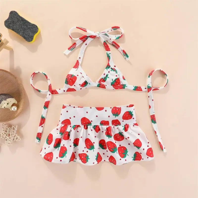 Summer pet clothing, Teddy puppy bikini set swimsuit, beach cloth doll cat and dog clothes, cat and dog pet swimwear, cute summer apparel