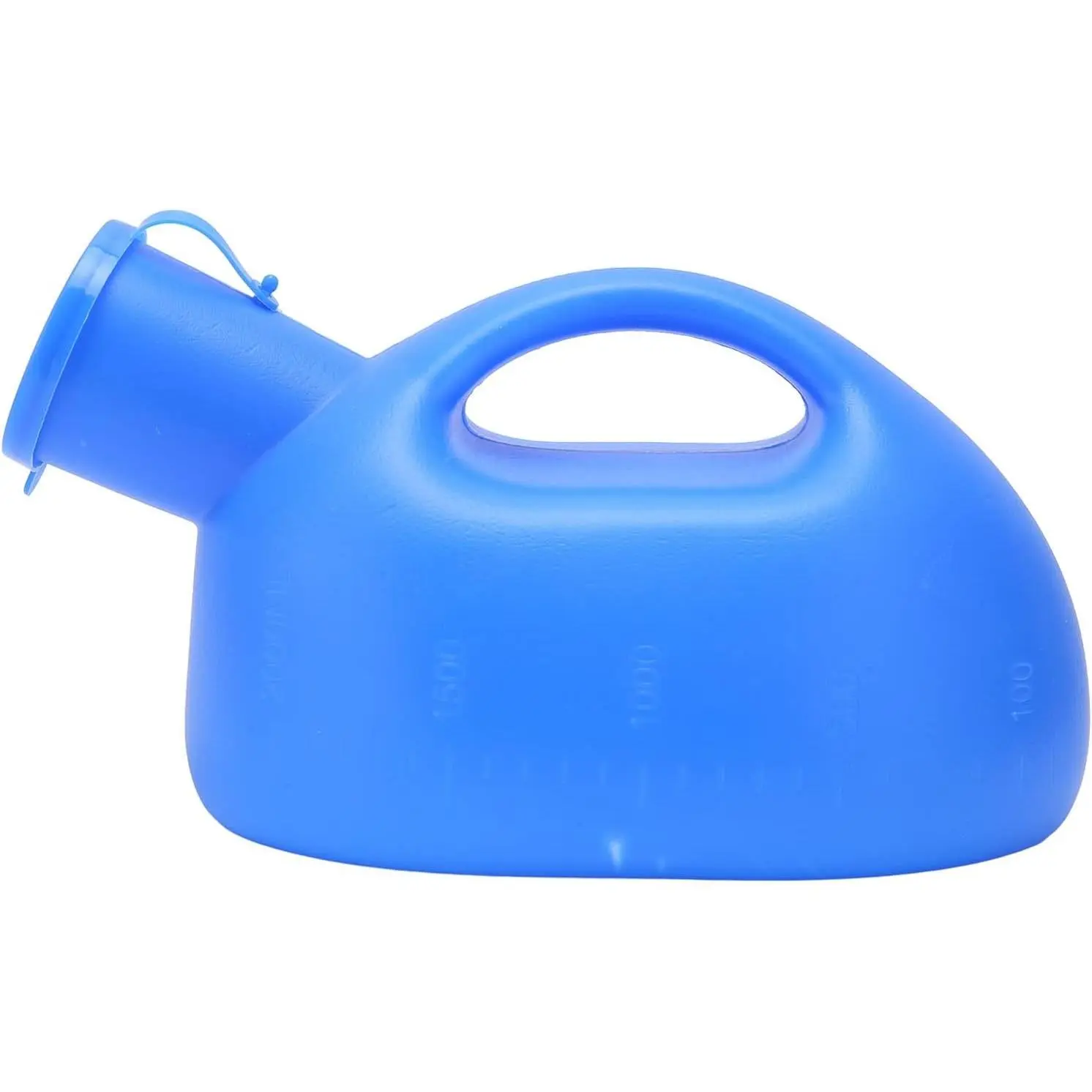 2000ML Large Capacity Portable Men Plastic Urinal for Home Hospital Travel Outdoor Use