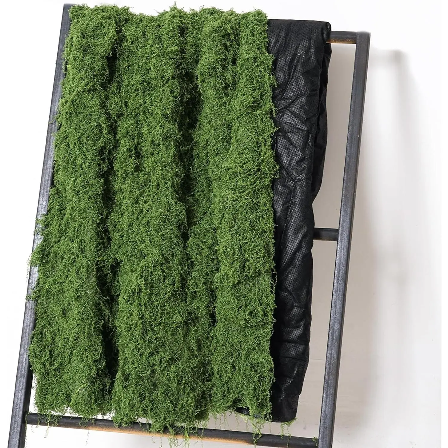 Artificial Green Moss Mat, 39.37" x 39.37" Faux Fake Moss Sheet for DIY Crafts, Ideal for Moss Wall Indoor Outdoor Decor, Table Centerpieces, Wedding, Party and Planters