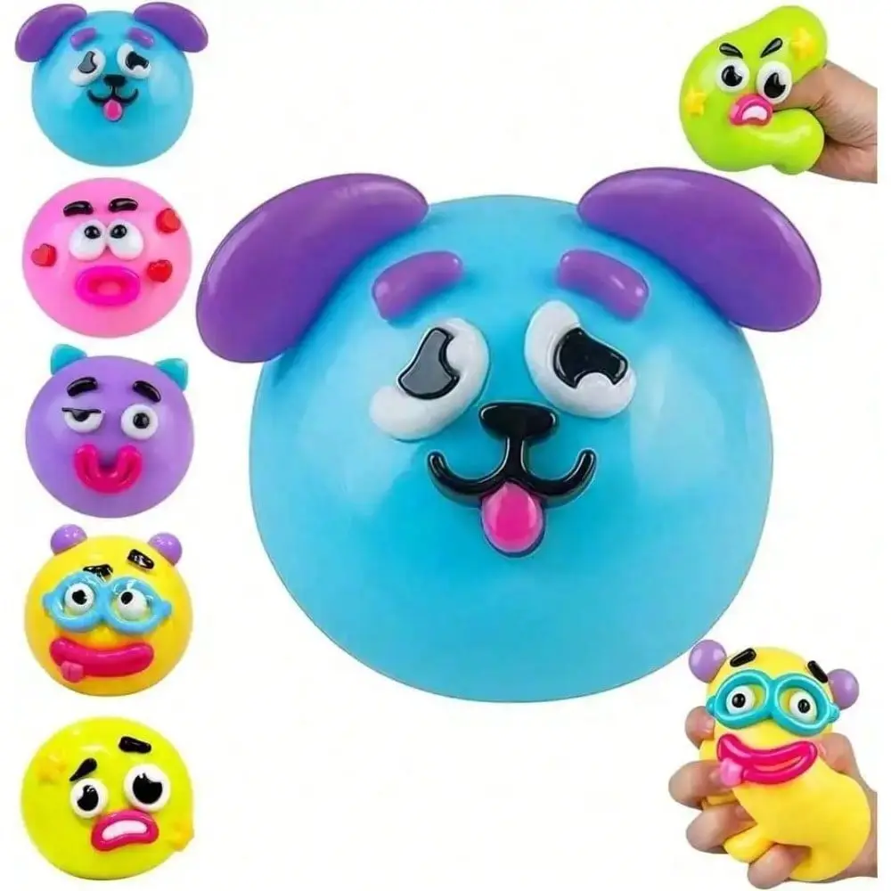 NEW Smushers Squishy-Curiosities Dog Face Swap Smushers Squishy - Soft Slow Rising Unisex Sensory Fidget, Safe Materials, Cute Dog-Themed Stress & Anxiety Aid (Toys & Hobbies, Classic & Novelty Stress Relief Toys)