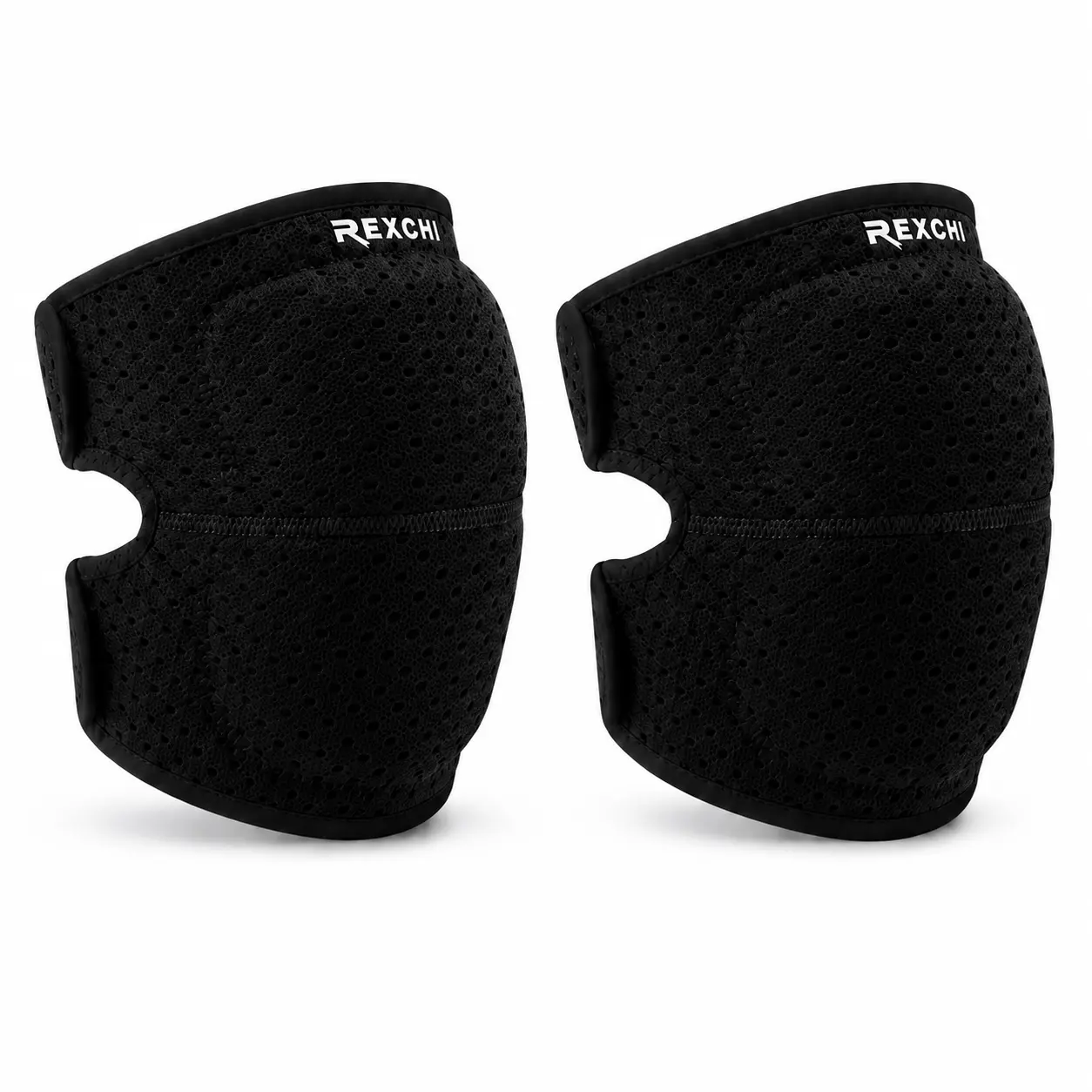 Dance Knee Pads for Women, Breathable Padded Knee Sleeves, Anti-Slip Thick Sponge Knee Protection for Dancing Yoga Workout Volleyball