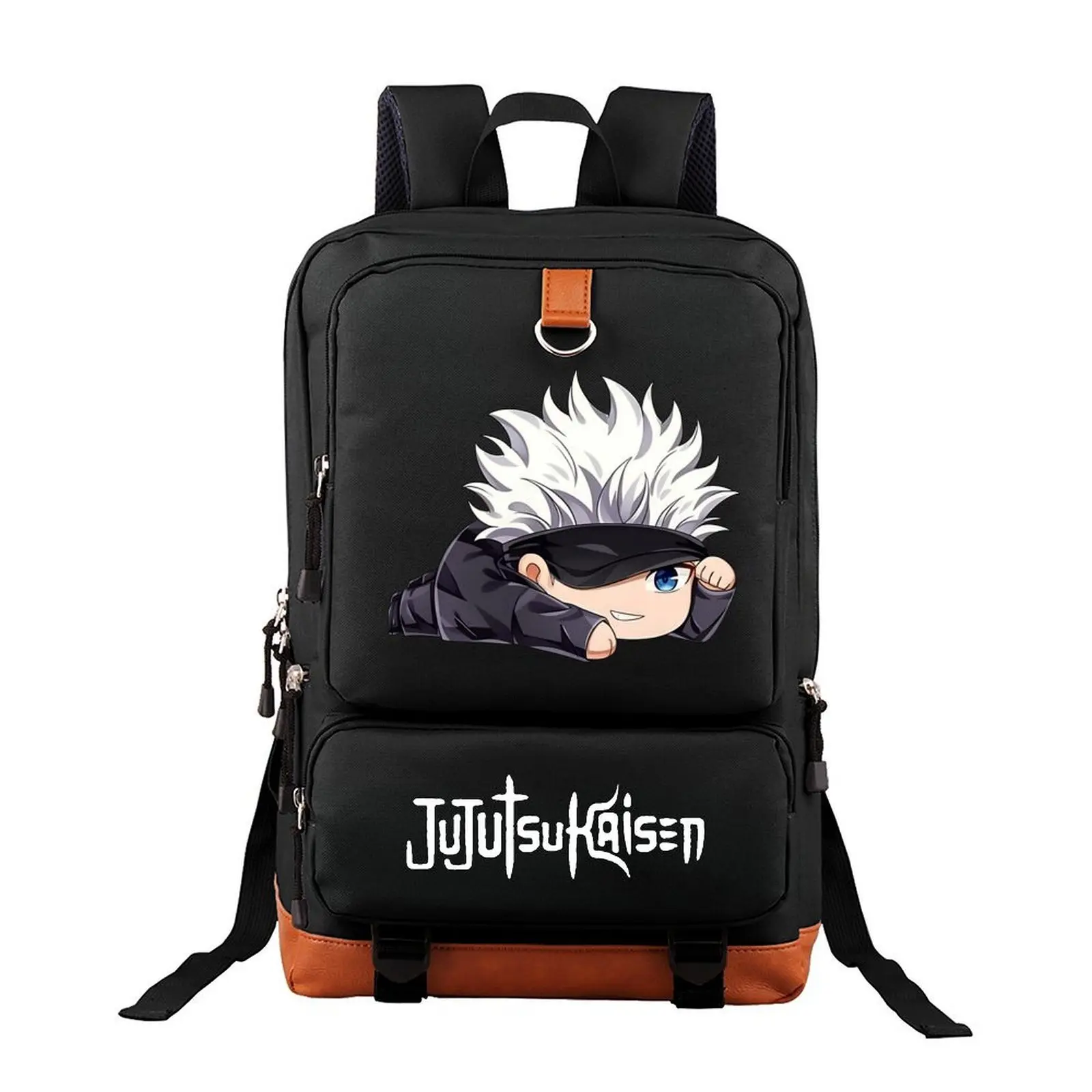 Jujutsu Kaisen  Unisex Backpack with Laptop Compartment – Large Capacity Travel & Commuting Bag for Camping, Perfect Birthday Gift for Friends & Family 17.3‘’*11.4”