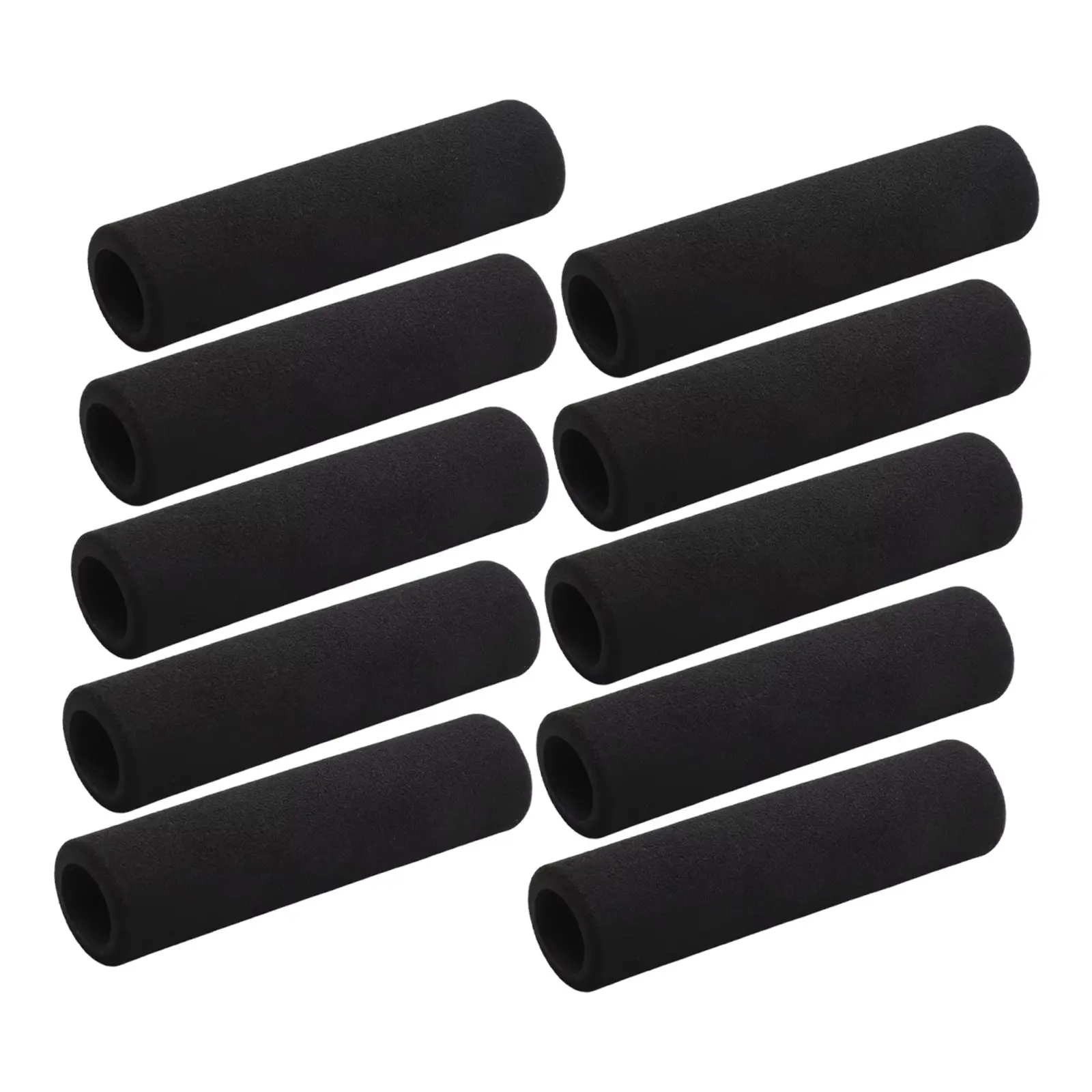 10 Foam Tube Handle Replacements for Fitness Equipment Pull-Up Bars, Durable Grip Accessories, Ideal for Home Gym Workouts