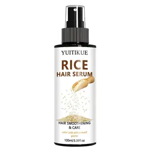 Yuitikue Rice Essence Hair Care, Smooth Repair, Color Protection, Ph Balanced, Gentle Formula, Damaged Hair Repair, Strengthening, Glossy, 100ML