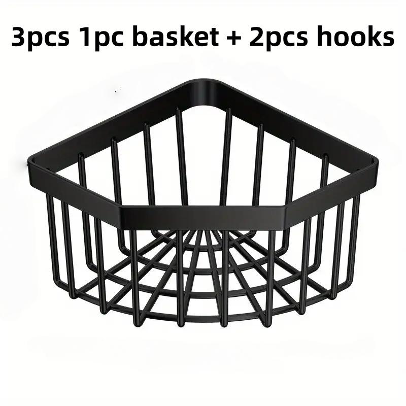 Triangle Sink Draining Rack Set  is a Space-Saving Storage Solution for Kitchen Countertops, Easy to Clean And Requires No Drilling