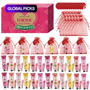 Valentine's Day Gift Box Set, Hand Cream, Lipstick, Bag, Wedding Card, Women's Gifts, Mother's Day, Thank You Colleagues Friends