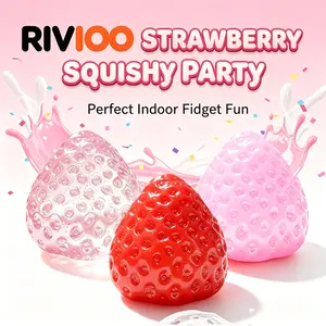 RIVIOOStrawberry Squishy Party! Perfect Indoor Fidget Fun