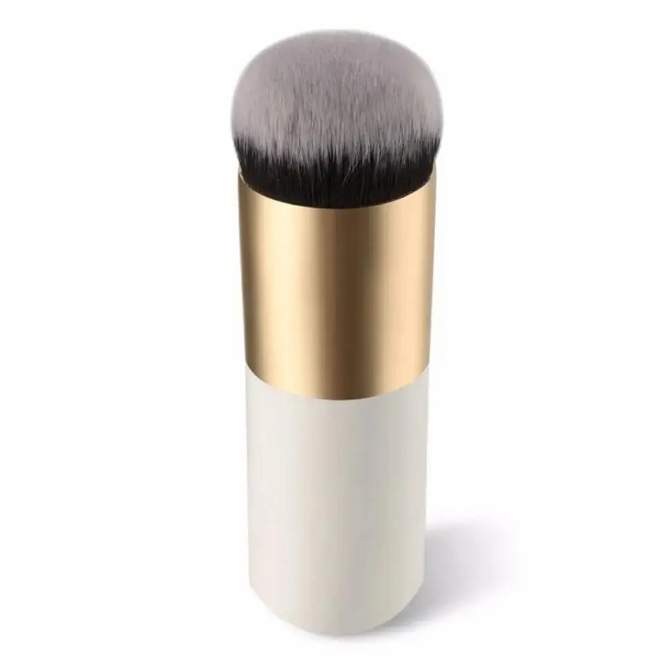 Kabuki Makeup Brush - Flat Foundation, Blush, Powder & Contour - Cosmetic Tool