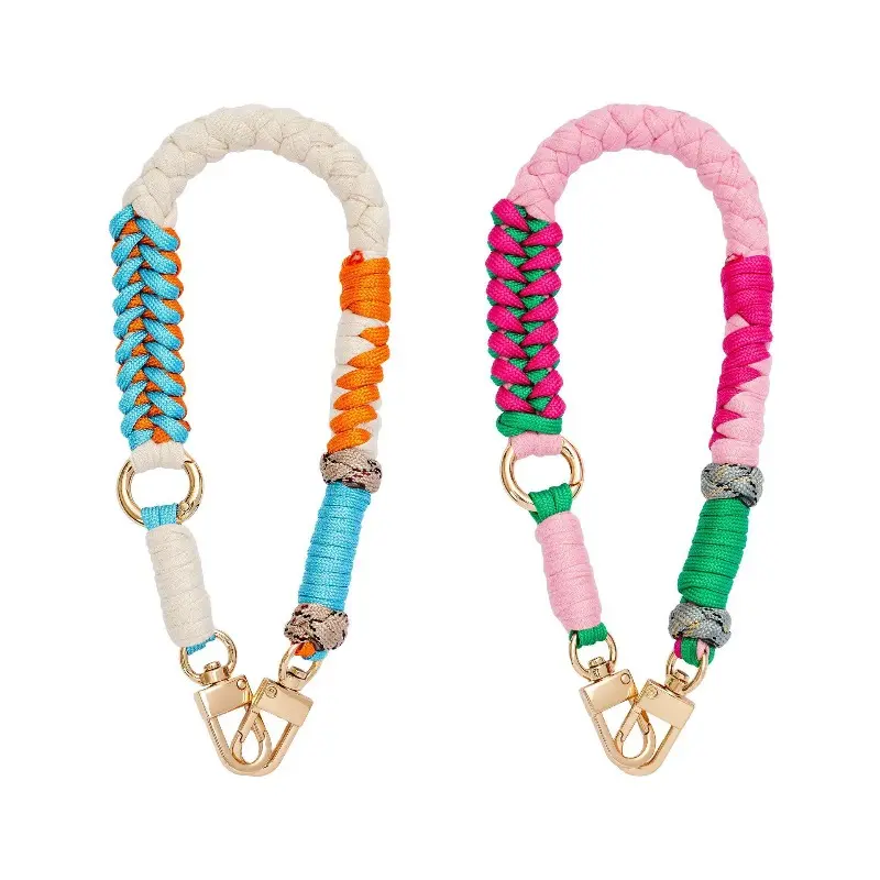 Mobile Phone Wrist Strap - Handmade Aesthetic Colorful Beaded Charm Lanyard, Universal Anti-Lost Travel Fashion Accessory