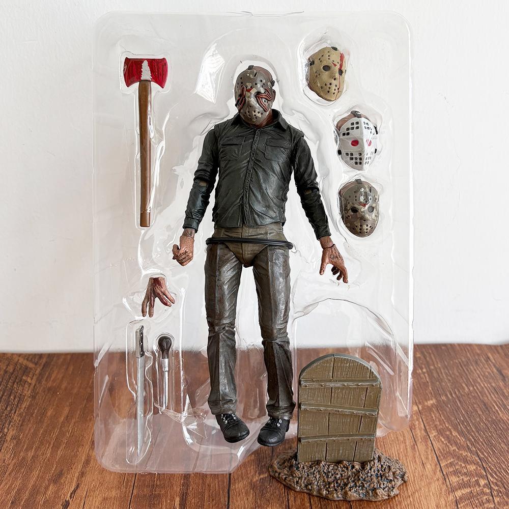 NECA The 13th Figure Part V  Jason Voorhees Action Figure Collectible Model Dolls Toys