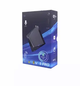 v5 pro Quad-Core Mini Computer, 4GB RAM 32GB ROM Micro Desktop PC, 4K Display Output, Dual-Band WiFi & Ethernet,v-see Compact Hub box for Home Office