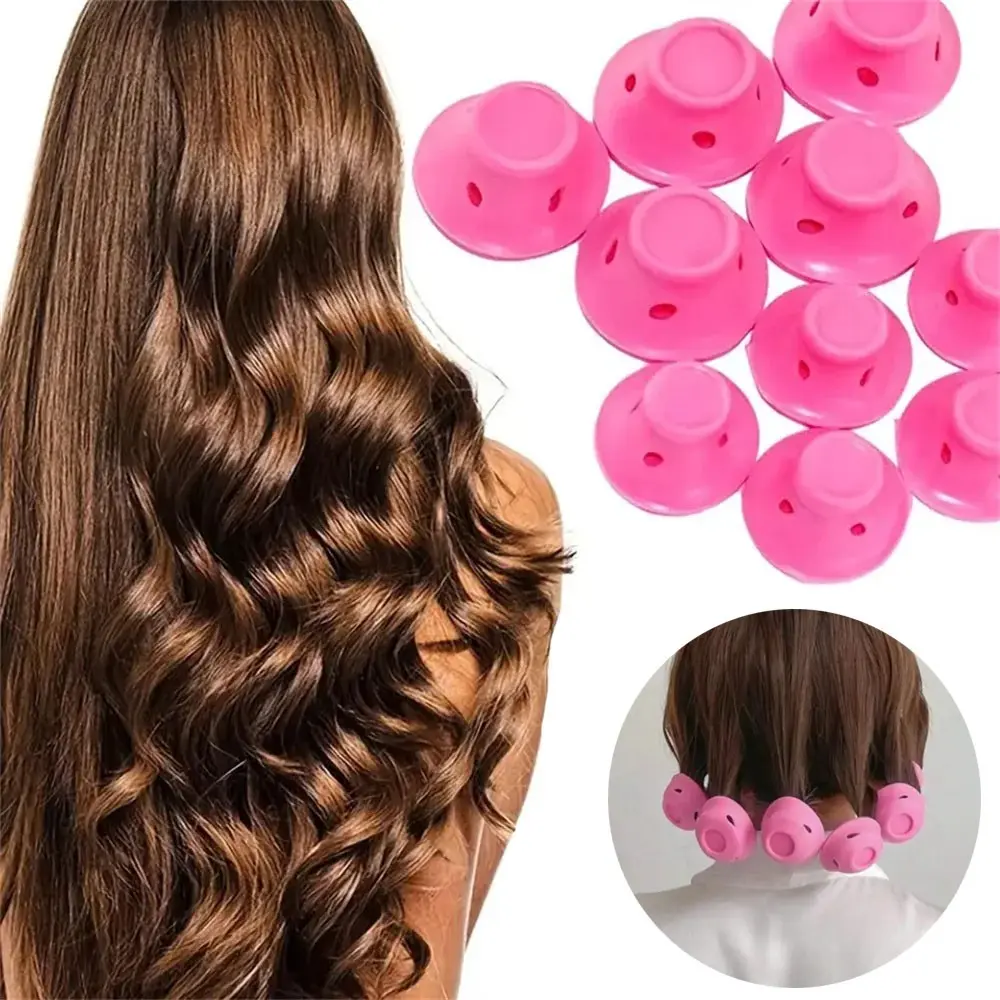 20pcs No Heat Curling Irons, Soft Silicone Hair Rollers, Lazy Sleep Curler, Wave Maker, DIY Hairstyling Tools, Salon Quality
